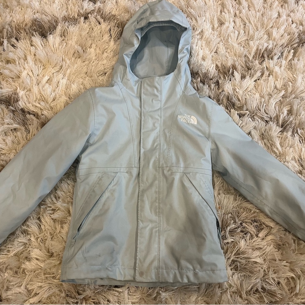 The North Face Blue Raincoat Lightweight Full-Zip